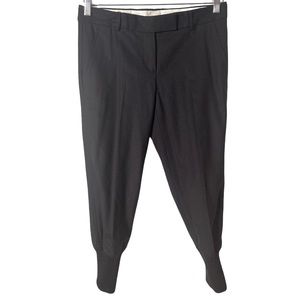 Theory Black‎ Wool Cropped Jodphur Riding Pant Style Trousers